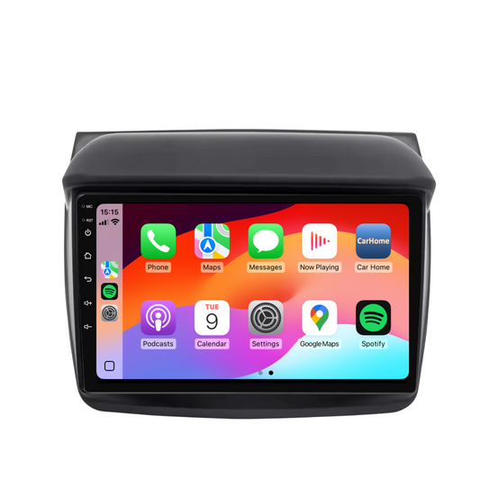 Mitsubishi Triton MN ML Head Unit 2006-2015 - Premium Head Unit with Wireless Apple CarPlay & Android Auto