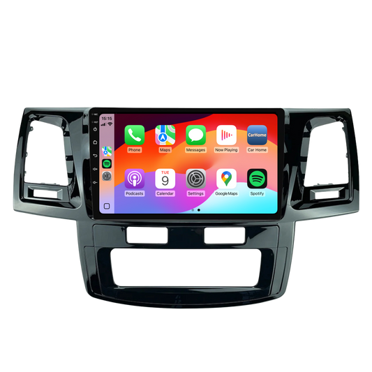 Toyota Hilux N70 Head Unit 2006-2015 - Premium Head Unit with Wireless Apple CarPlay & Android Auto