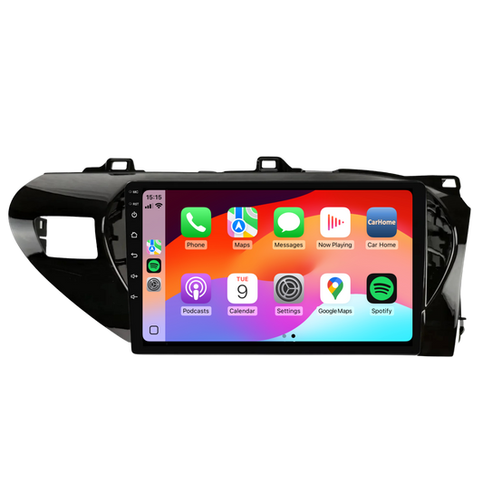 Toyota Hilux N80 Head Unit 2015+ - Premium Head Unit with Wireless Apple CarPlay & Android Auto